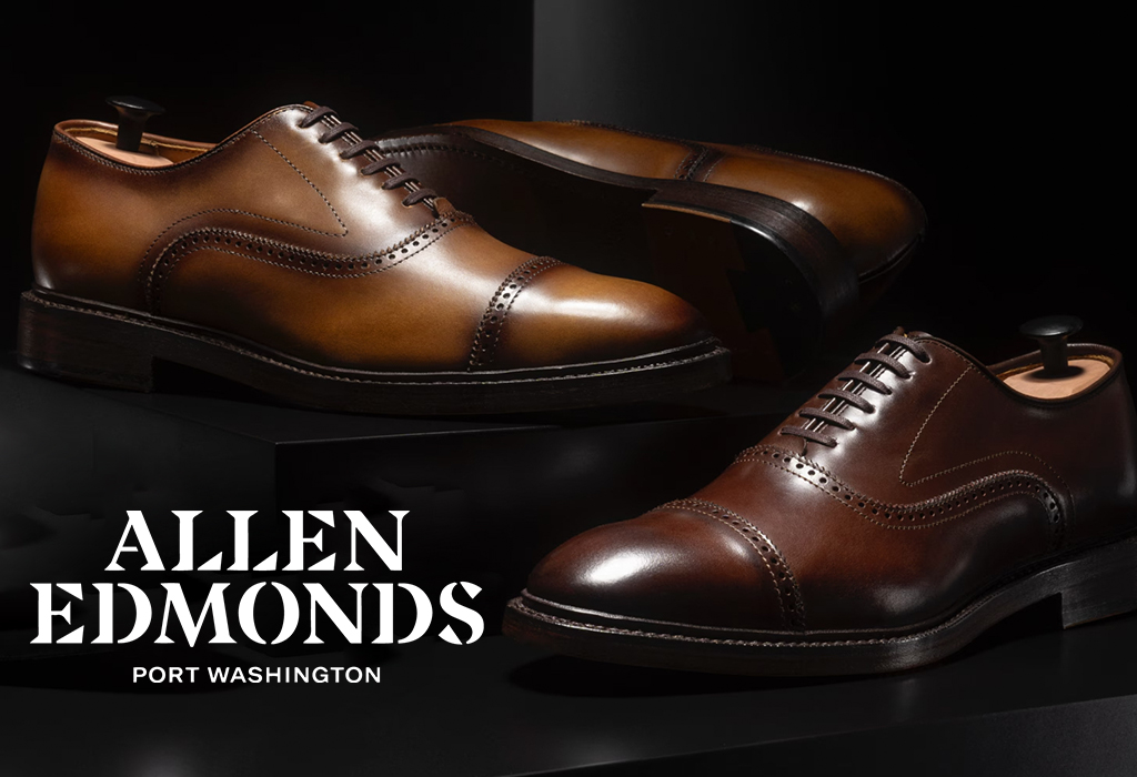 allen edmonds shoes collage