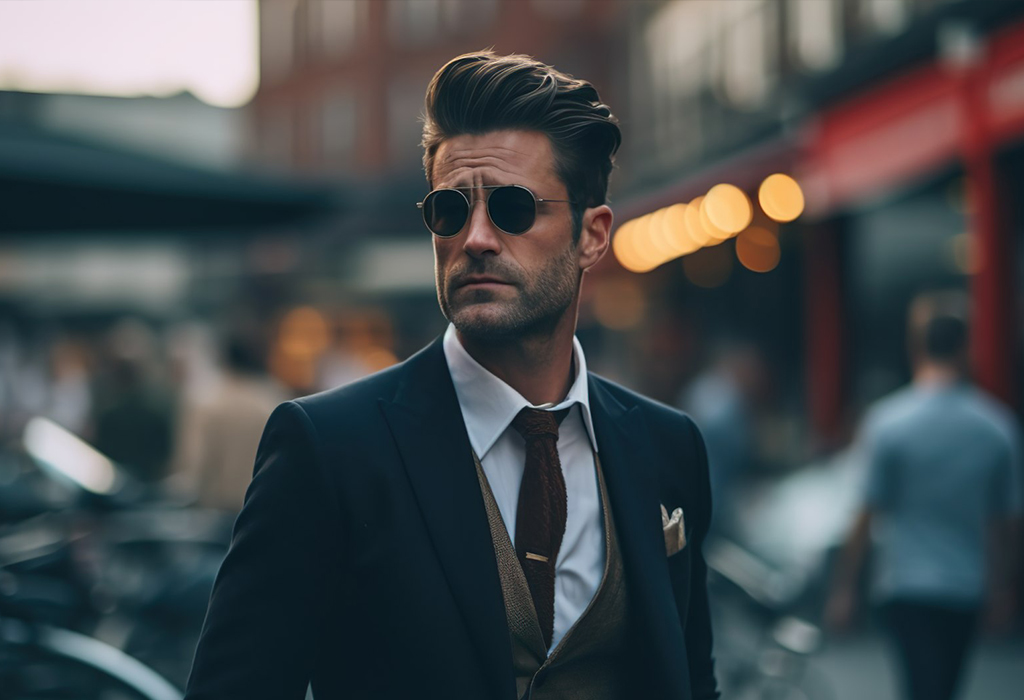 Classic Quiff haircut