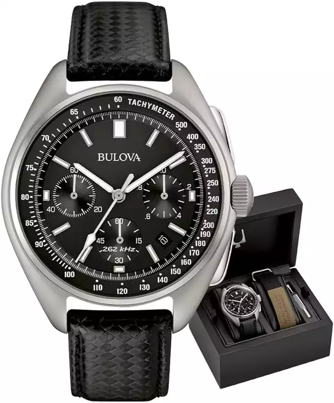 Bulova Men's Archive Series Lunar Pilot 6-Hand Chronograph