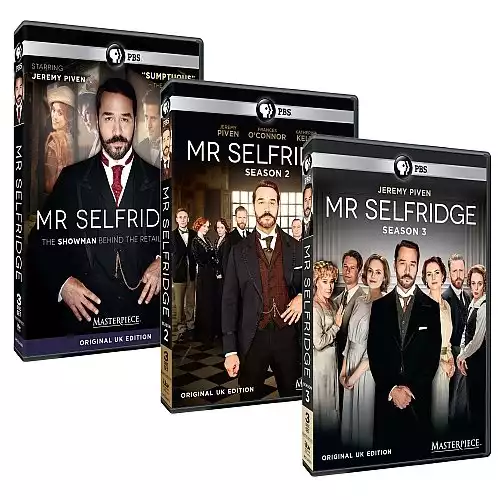 Masterpiece: Mr. Selfridge Seasons 1, 2 & 3 DVD Collection